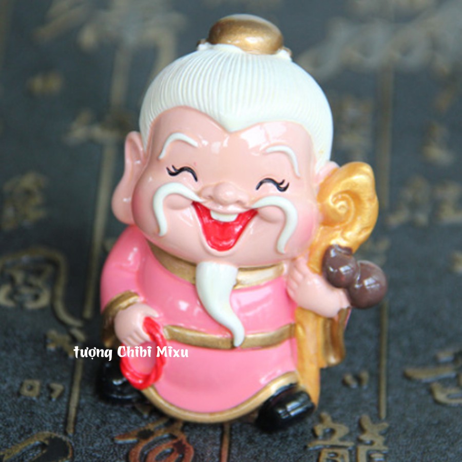 Tượng chibi Ông Tơ 6cm - Tơ Hồng Nguyệt Lão thiên tiên